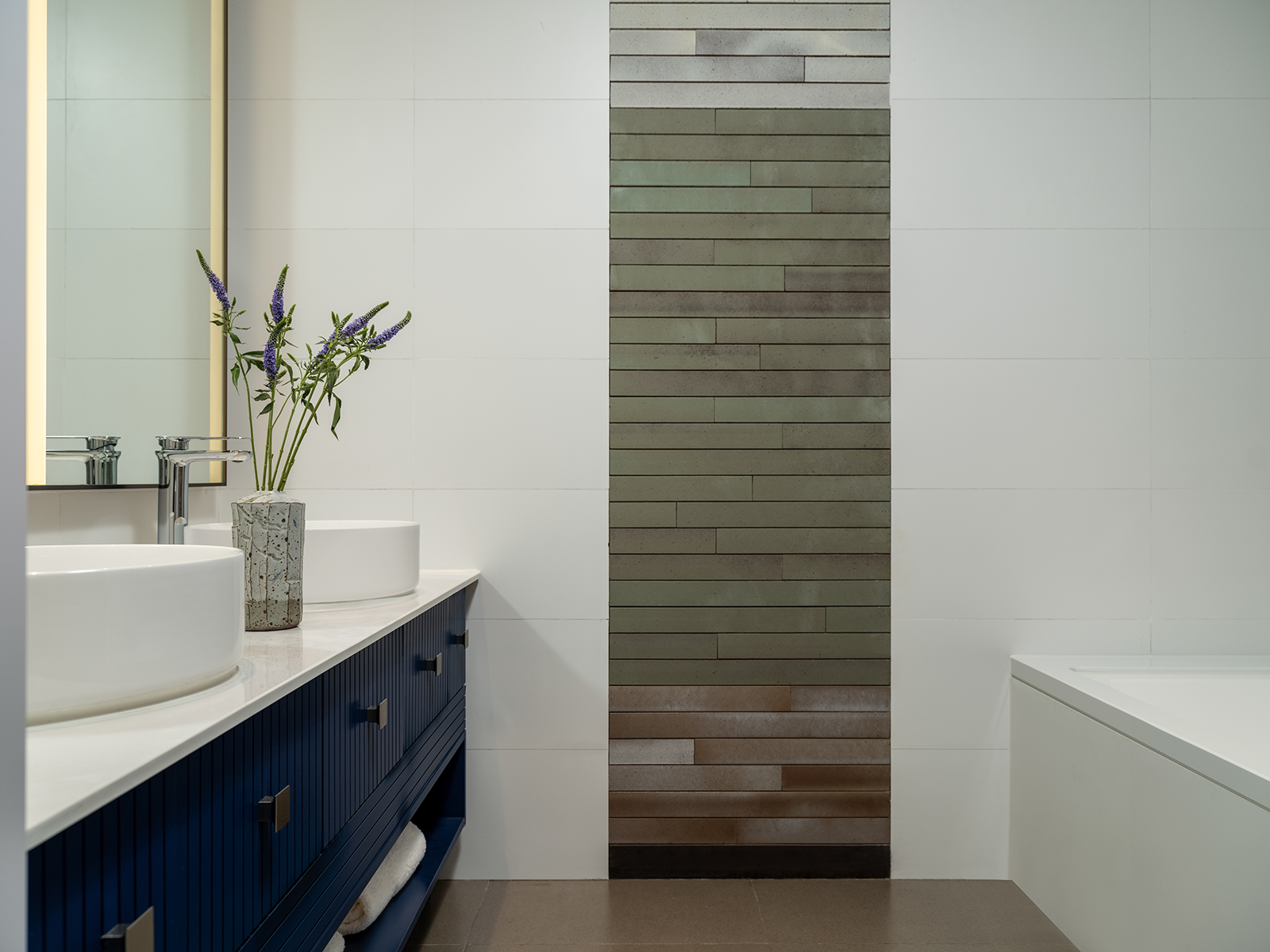 16modern hotel bathroom vanity with blue cabinet Hotel interior design ideas bathroom vanity