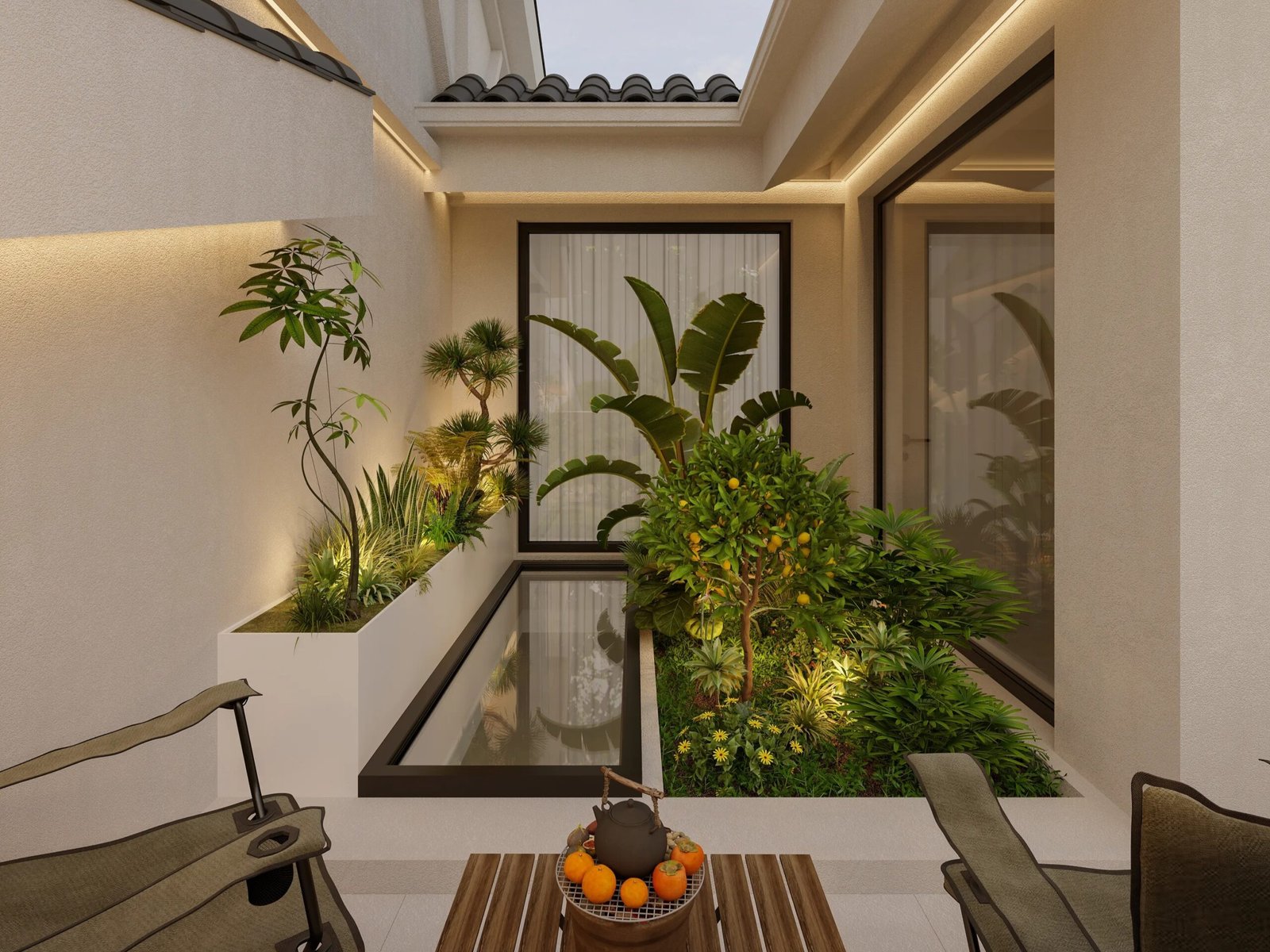 cozy-lounge-area-with-custom-shelving-design