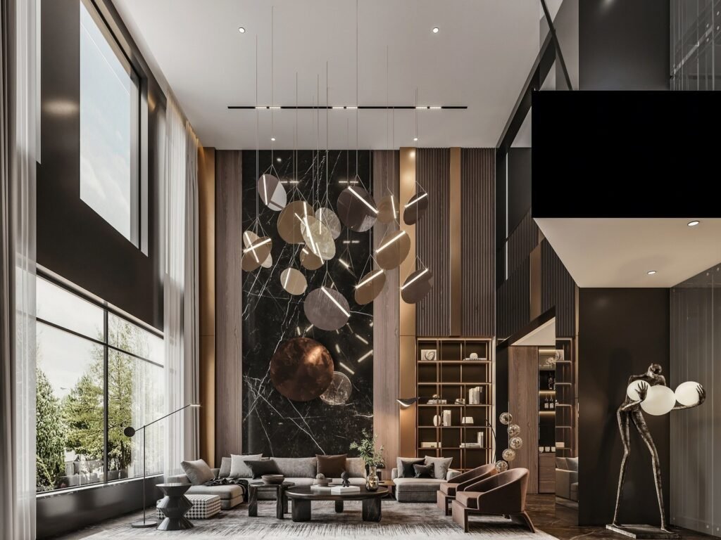 Luxury interior design living room decor