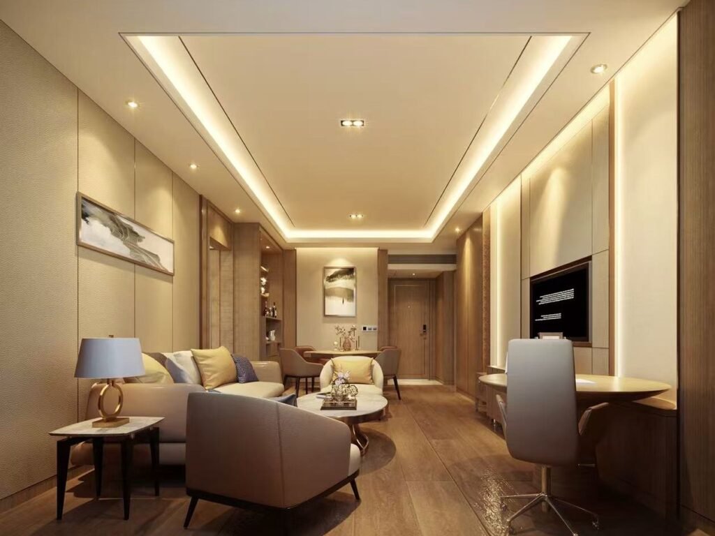 Premium hotel room furnishings for suite