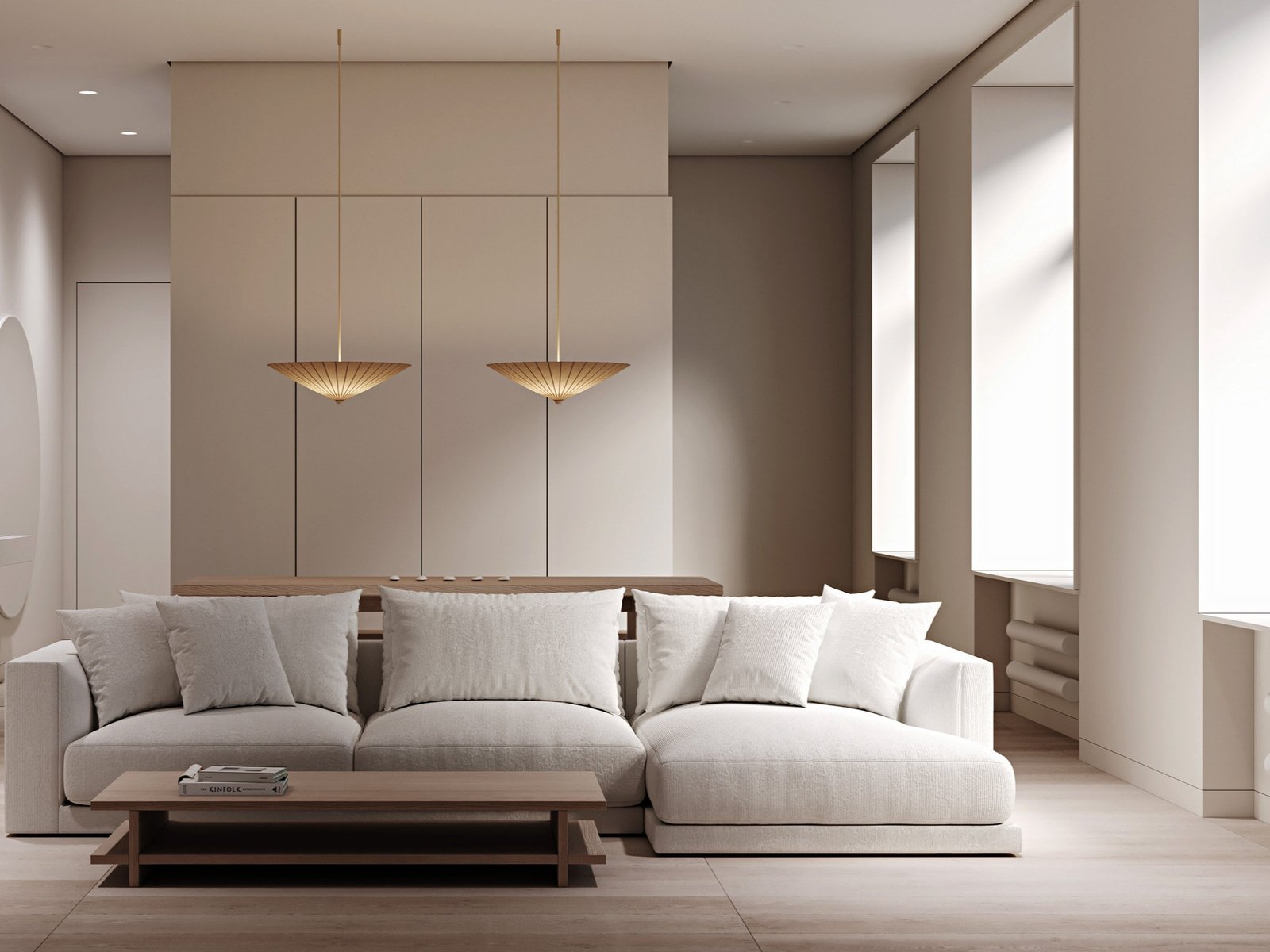 japandi living room sofa wood cabinet japandi-living-room-sofa-wood-cabinet