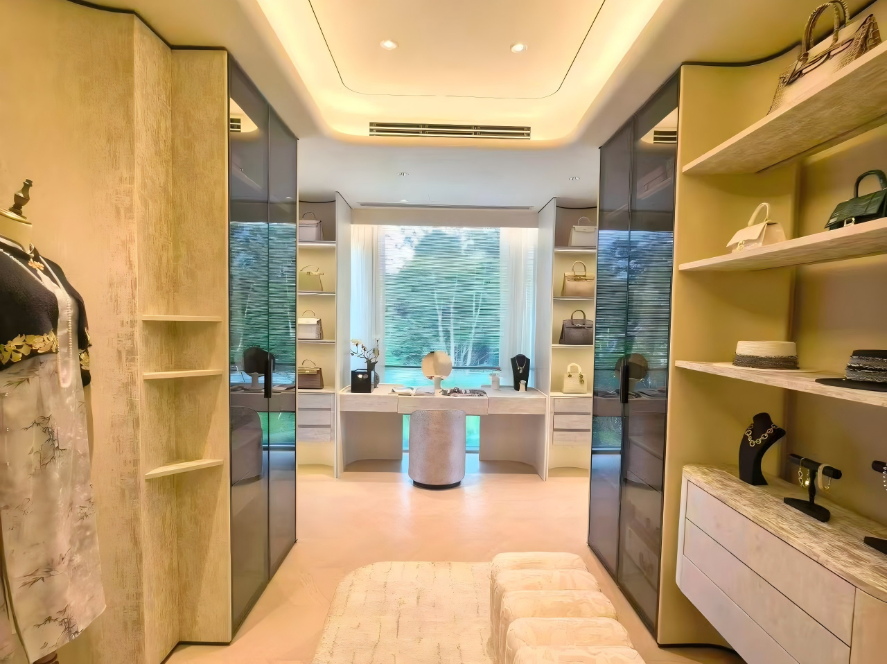 luxury-bedroom-with-custom-cabinets-and-balcony