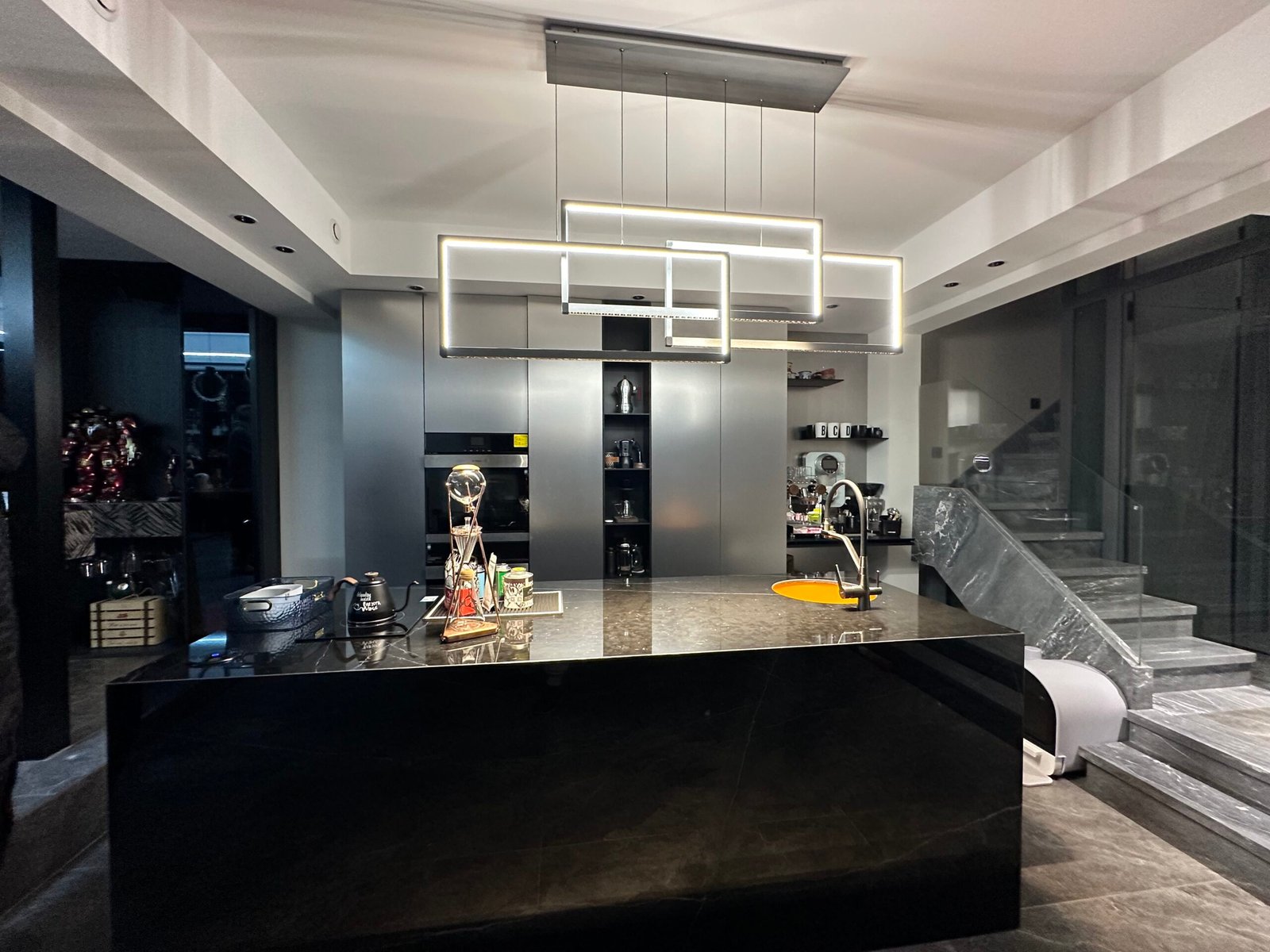 luxury-black-kitchen-island-cabinet