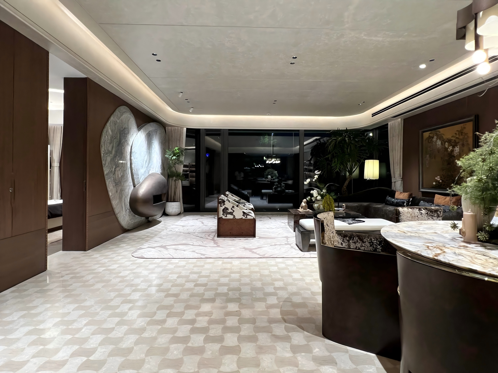 luxury-open-living-room-with-custom-wood-wall-panels