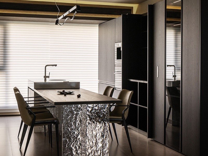 marble kitchen island dining area marble-kitchen-island-dining-area
