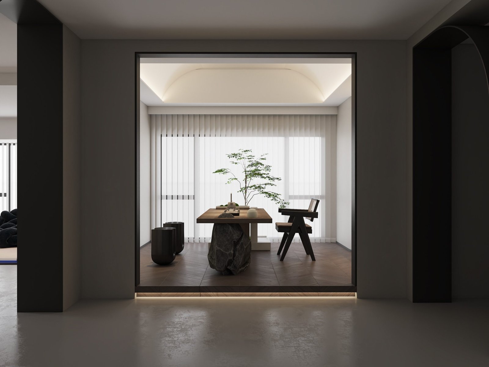 minimalist tea room interior custom furniture scaled minimalist-tea-room-interior-custom-furniture