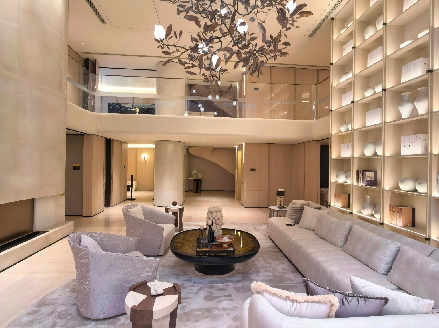 modern-double-height-living-room-display-shelves