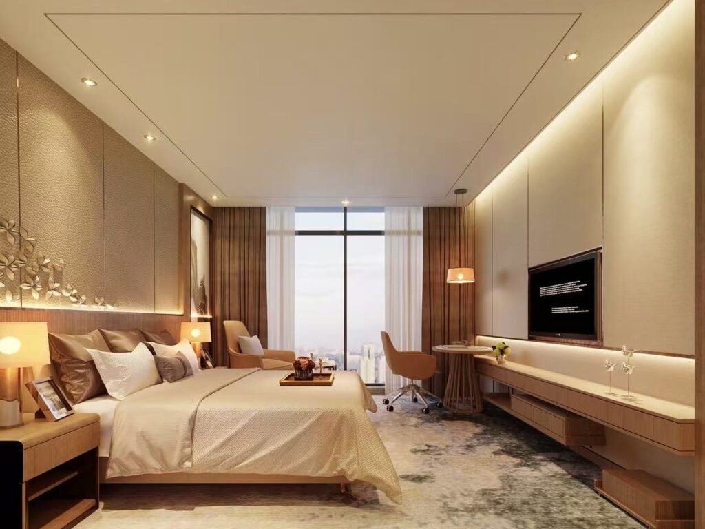 High quality hotel room furnishings design