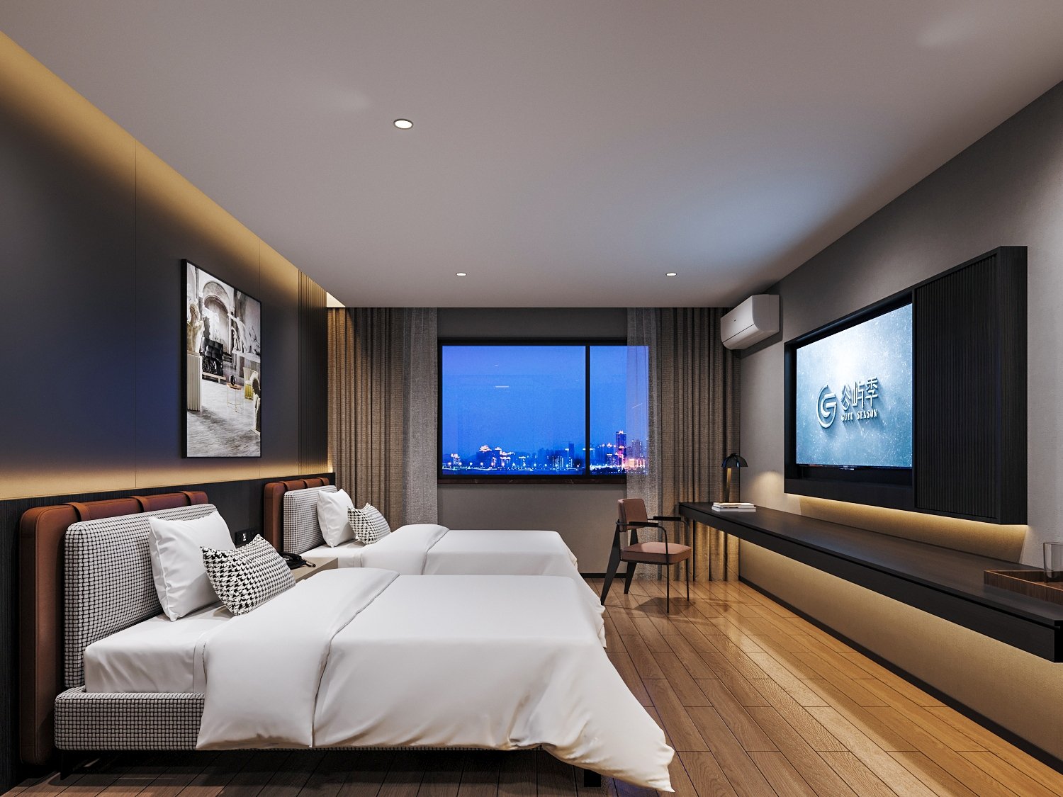 modern-hotel-twin-room-custom-furniture