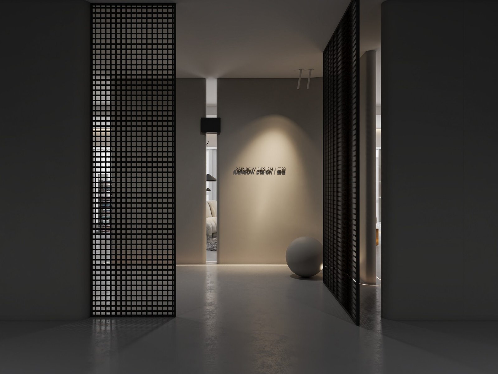 modern interior entrance partition design scaled modern-interior-entrance-partition-design