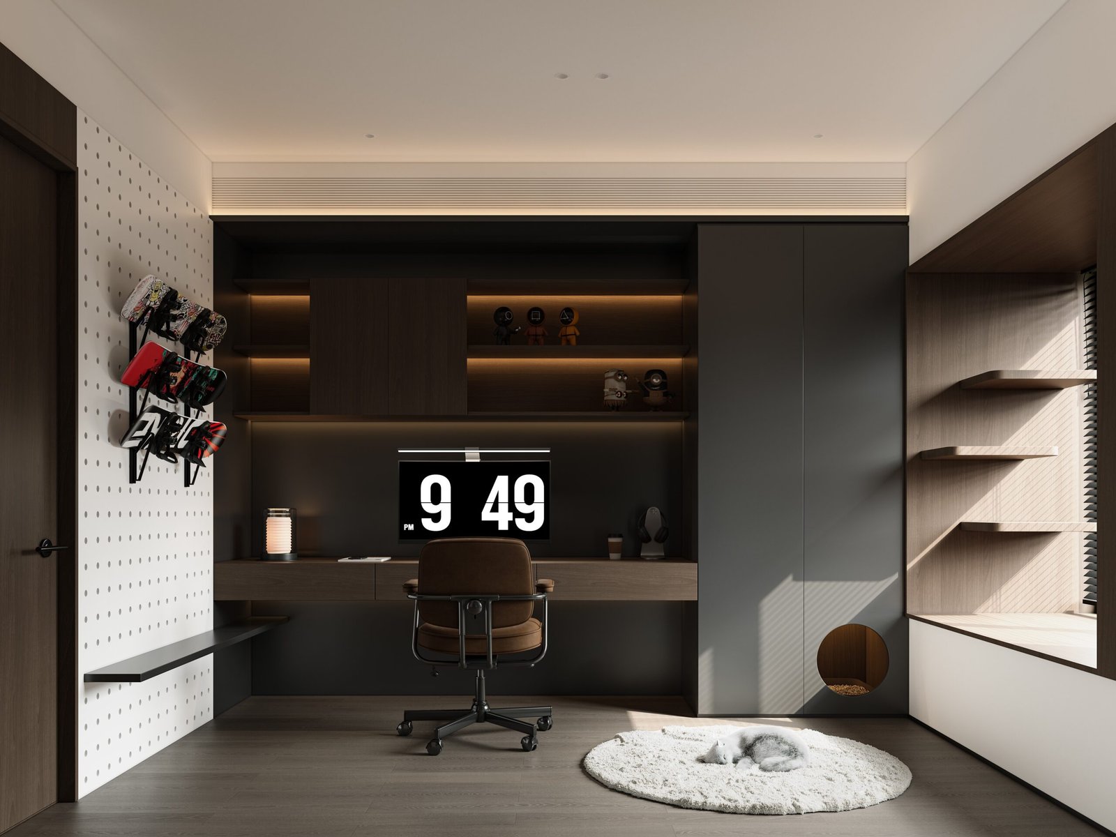 modern-study-room-custom-desk-cabinet