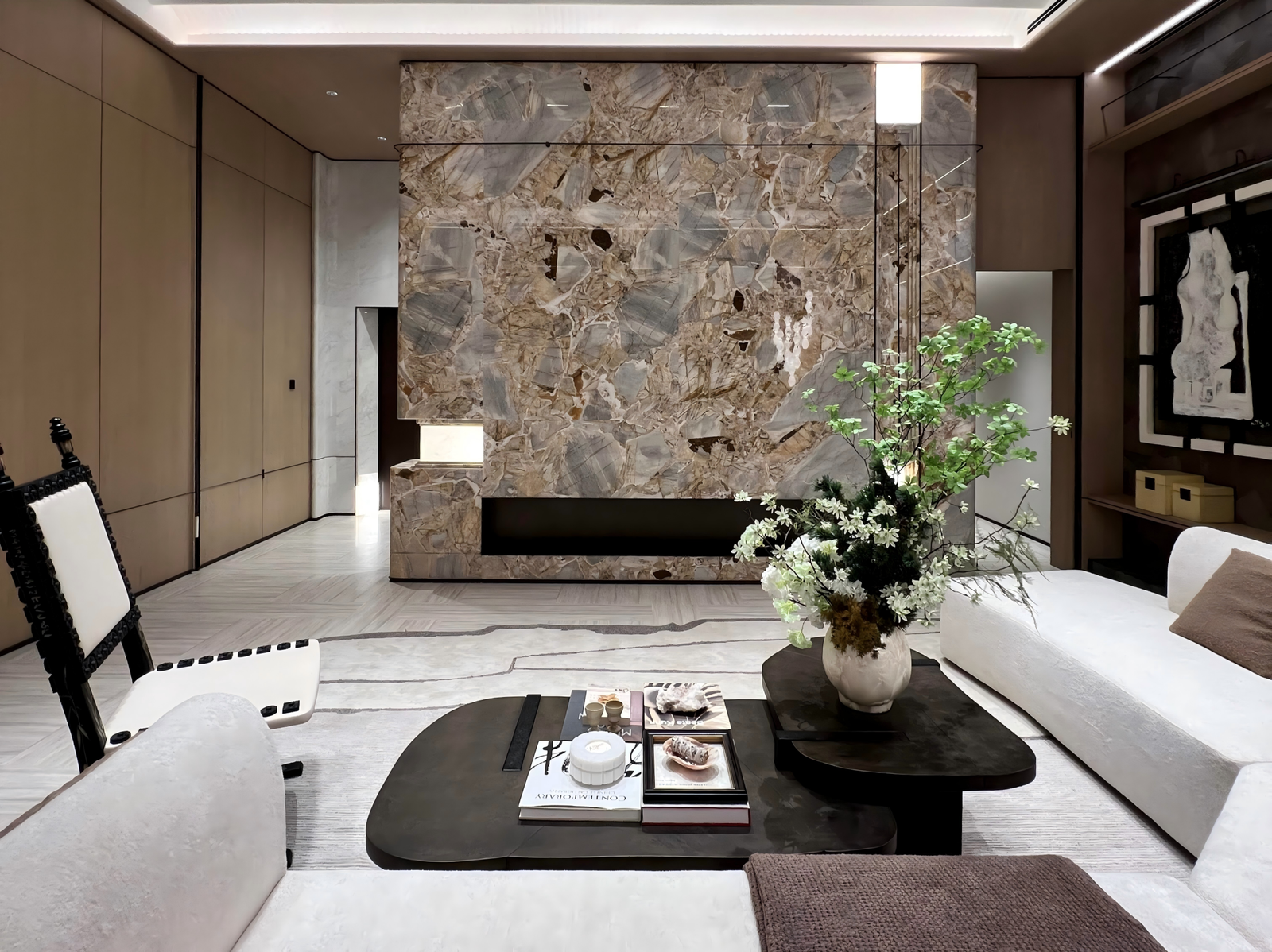 modern-villa-living-room-with-stone-tv-wall