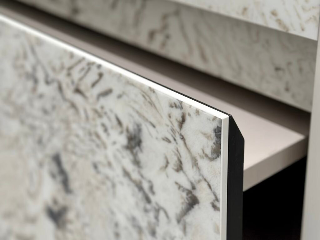 sintered stone kitchen cabinet