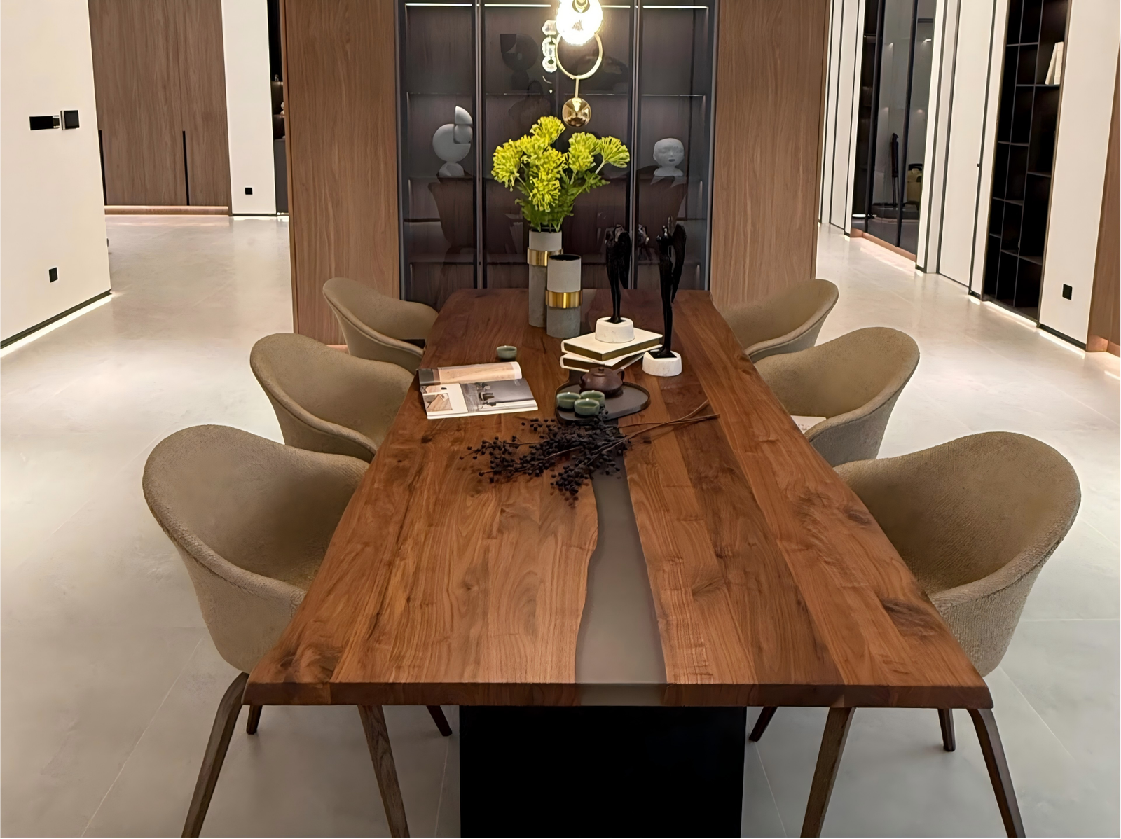 solid-wood-slab-dining-table-modern-villa