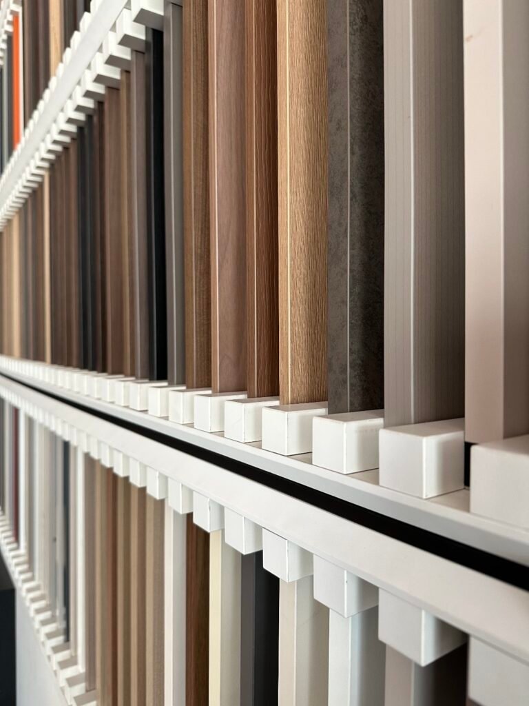 cabinet surface finish material samples