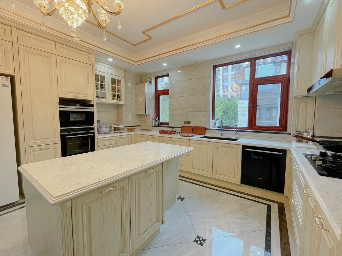 classic cream lacquer european kitchen