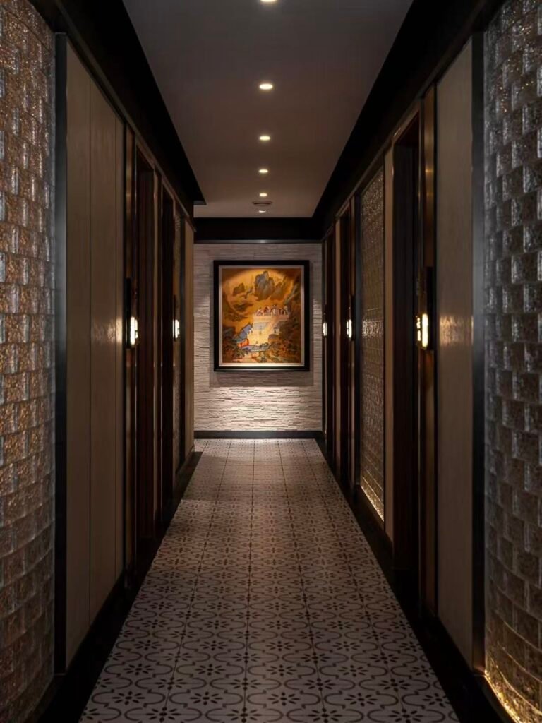 Consistency of Concealed Doors in Luxury Hotel Corridors