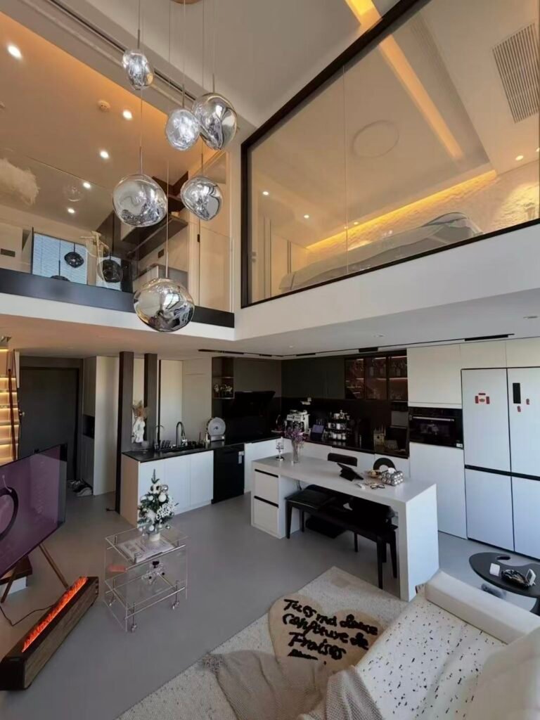Custom studio furniture for serviced apartment