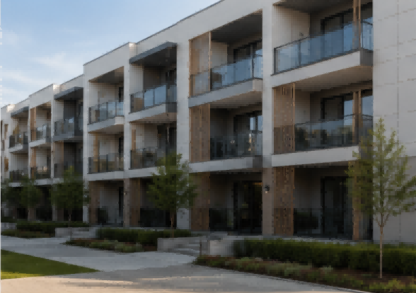 Interior door solutions for apartment building projects