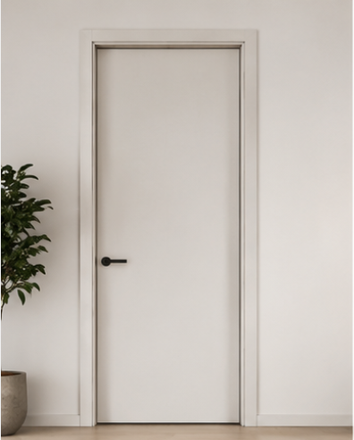 Modern minimalist interior door