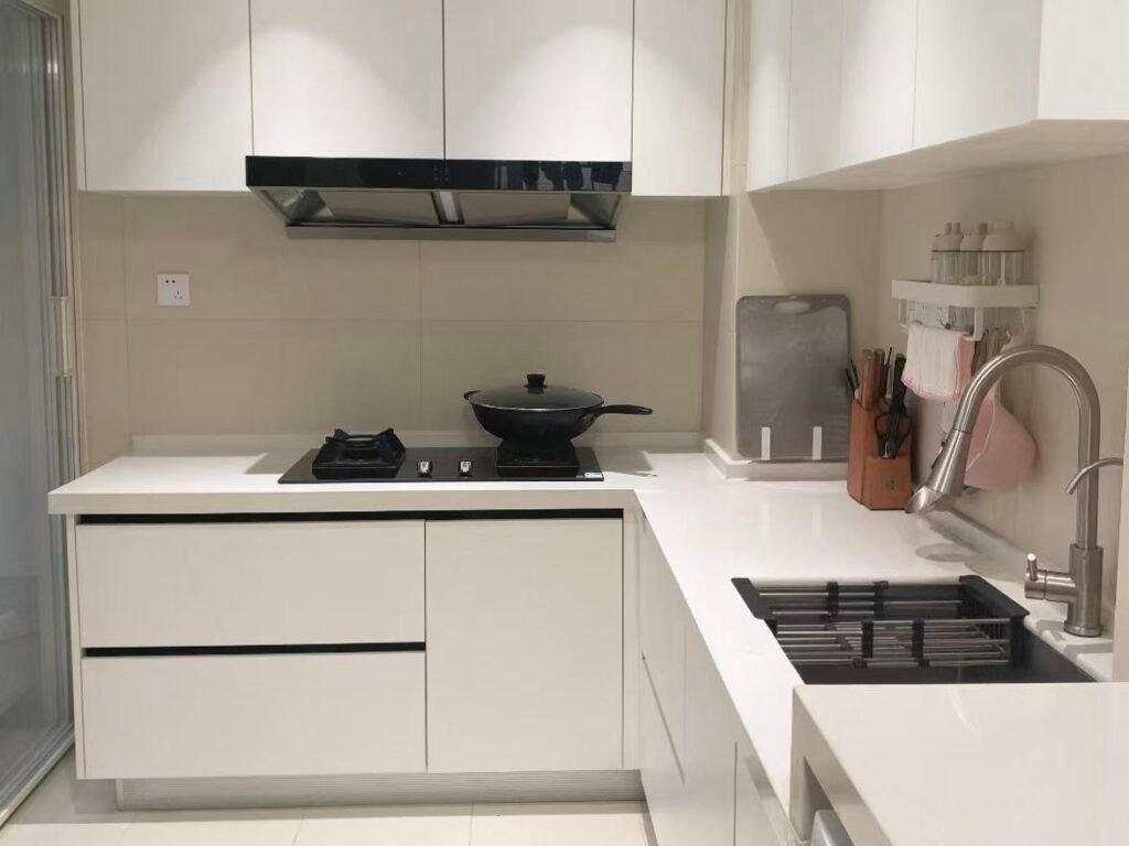 Modular kitchen multi-unit project installation
