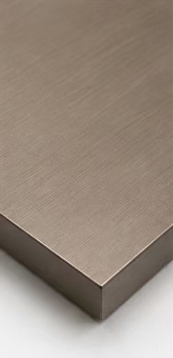 Lacquer finish custom cabinet panel surface