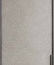 Laminate sliding door finish with durable surface