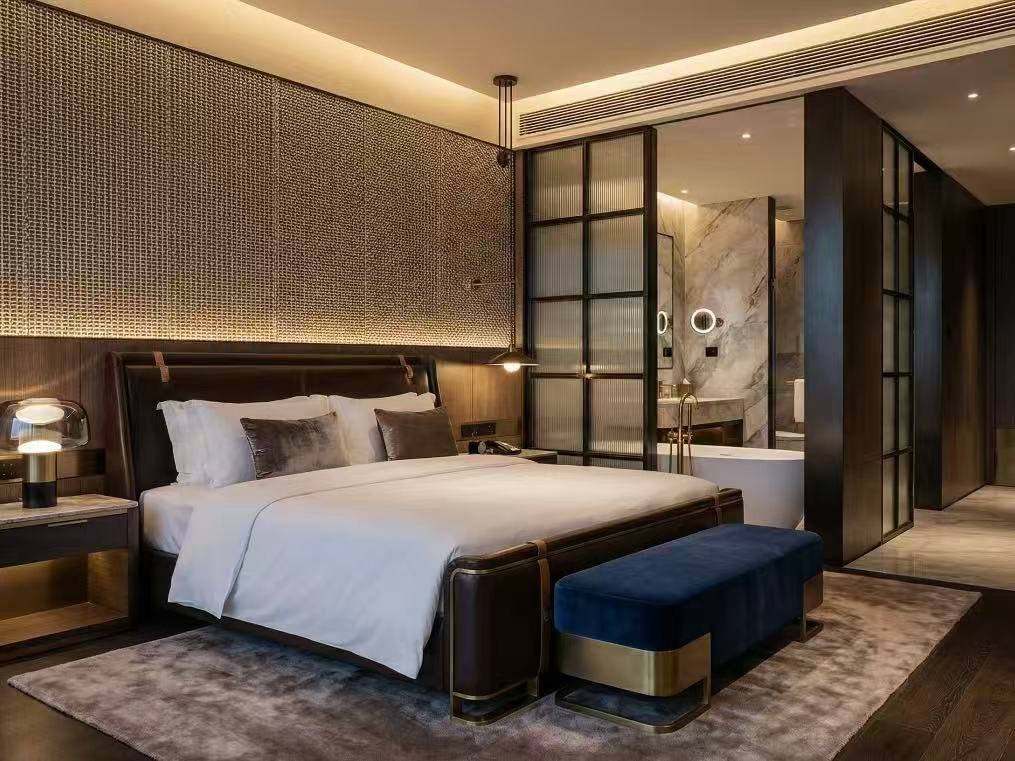 Luxury hotel guest room furniture design
