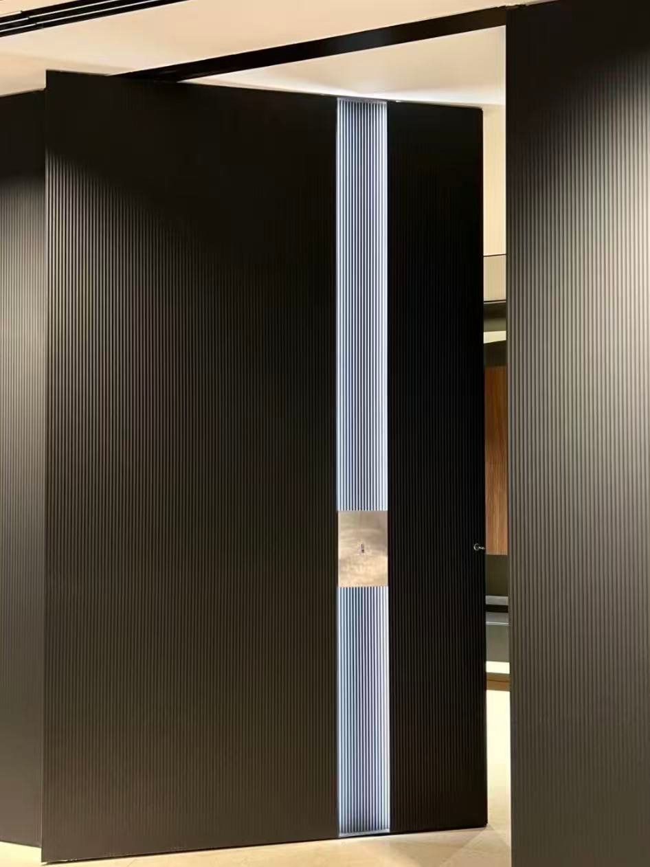 Luxury villa custom interior door