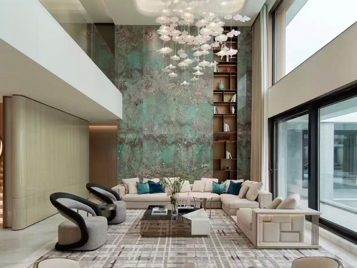 Hotel interior furniture installation completed