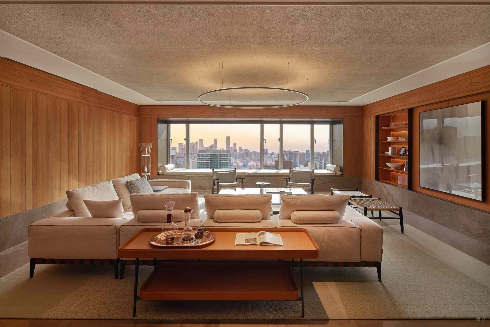 multi unit apartment living room project