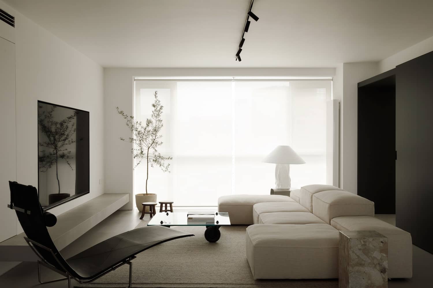 Modern serviced apartment living room furniture