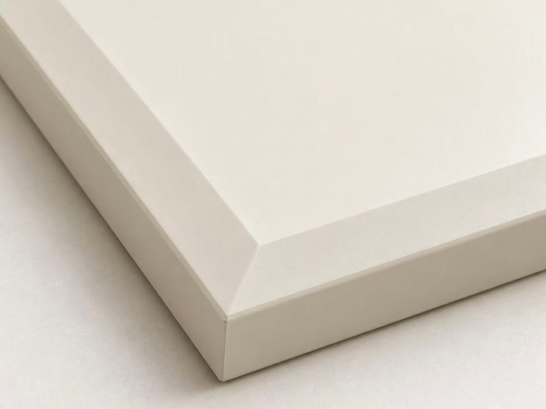Beveled edge kitchen cabinet door profile