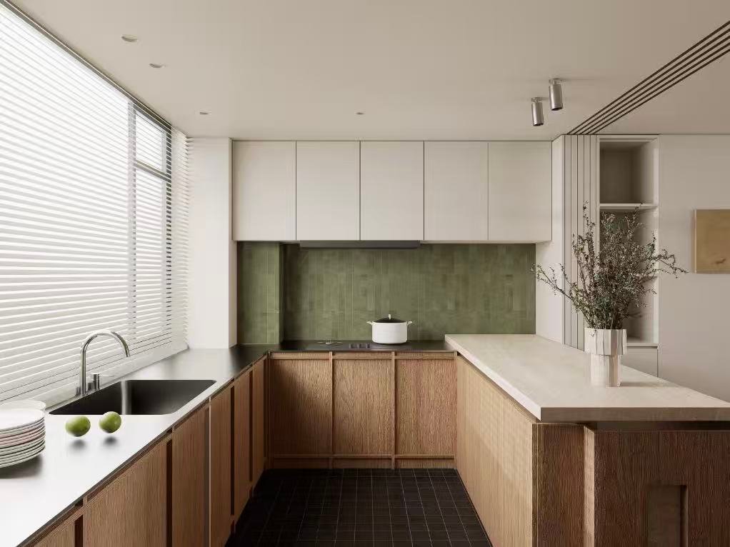 Raised panel kitchen cabinet door profile