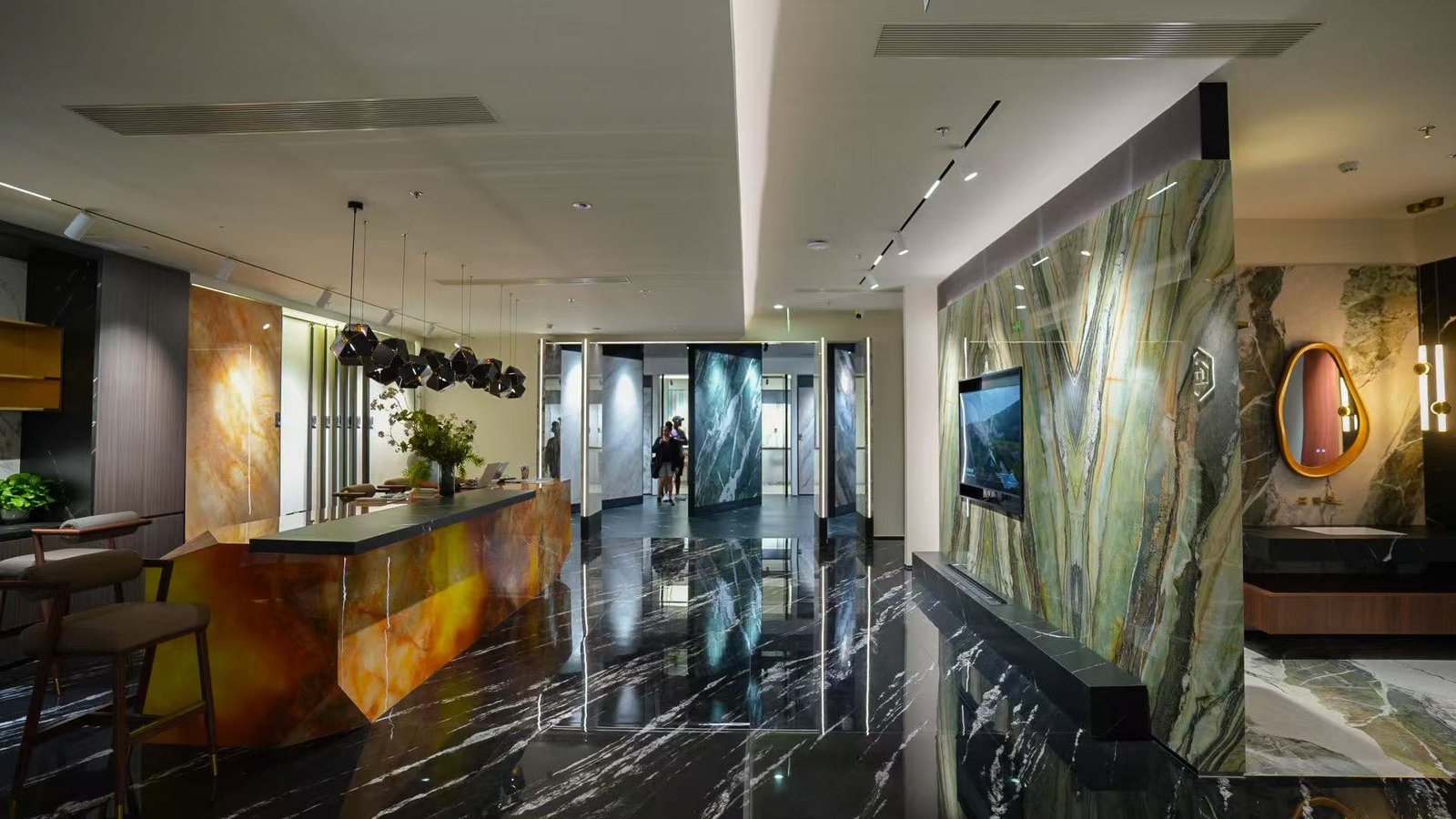 Stone and marble showroom