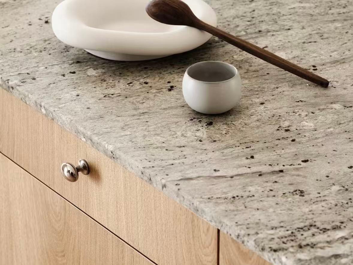 Natural granite kitchen countertop stone surface
