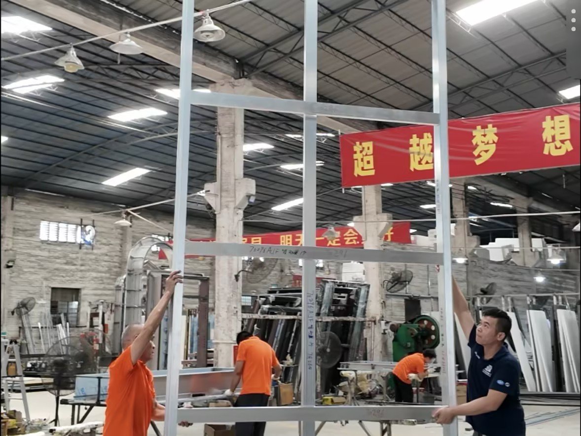 Interior door frame size confirmation before production