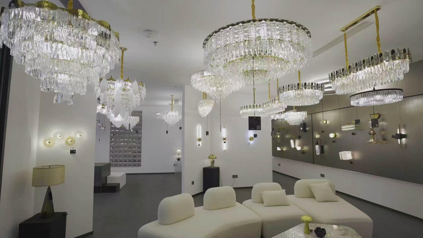Lighting showroom display
