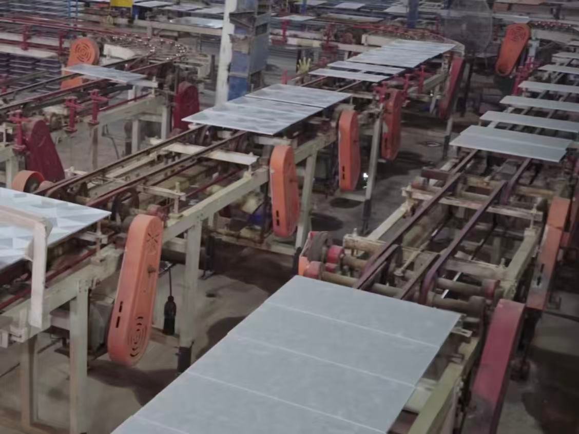 Marble and stone processing factory