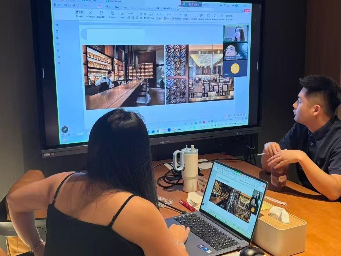 Remote video meeting for project coordination support