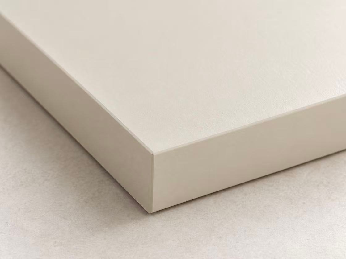 Square edge kitchen cabinet door profile